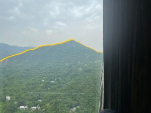 Mountain Landform from the balcony